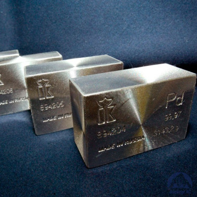Палладий в слитках ПдА-2 ГОСТ 31291-2005 купить в Актобе
