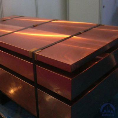 Плита бронзовая 100х600х1500 мм БрАЖНМц 9-4-4-1 купить в Актобе