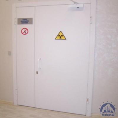 Рентгенозащитная алюминиевая дверь 1070х2080-1 мм купить в Актобе