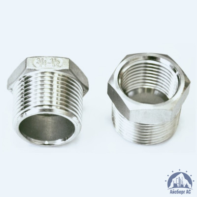 Футорка нержавеющая DN 65х50 2 1/2"-2" 76,1х60,3 мм AISI 304 НР-ВР купить в Актобе