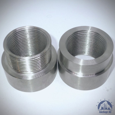 Муфта нержавеющая переходная DN 20х15 3/4"-1/2" 26,9х21,3 мм AISI 304 ВР-ВР купить в Актобе