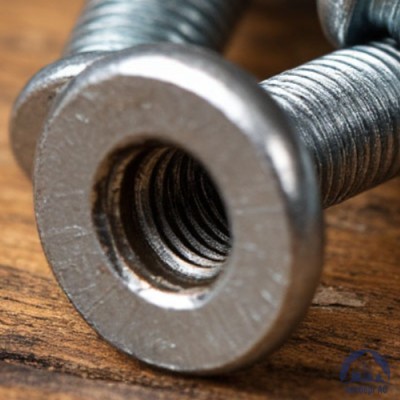 Заклёпка алюминиевая резьбовая М4х11 мм гайка с цилиндрическим фланцем, рифленая купить в Актобе