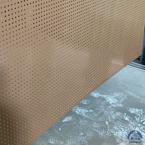 Лист латунный перфорированный