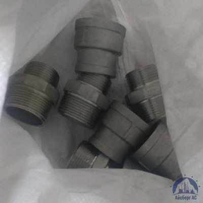 Муфта нержавеющая переходная DN 20х15 3/4"-1/2" 26,9х21,3 мм AISI 304 ВР-ВР купить в Актобе