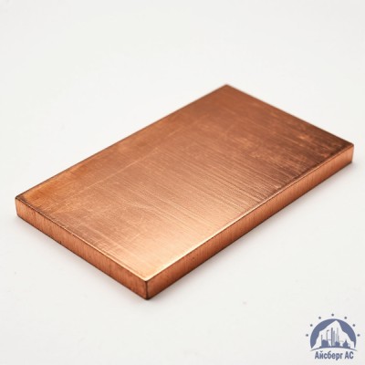 Плита медная 30х600х1500 мм ГПРХХ М1 ГОСТ 1173-2006 купить в Актобе