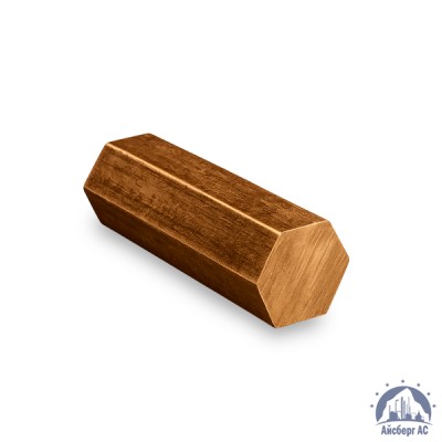 Шестигранник бронзовый 10 мм БрКМц3-1 ГОСТ 1628-78 купить в Актобе