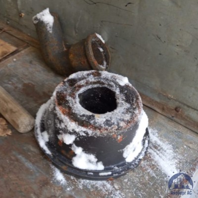 Трап чугунный Ду 100 вертикальный купить в Актобе