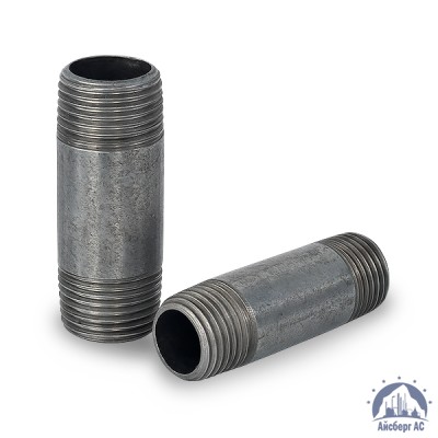 Бочонок стальной оцинкованный Ду 15 1/2'' L=55мм ГОСТ 3262-75 купить в Актобе