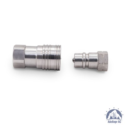 БРС для РВД Flat Face G 1/2" ниппель (LSQ-FF-04PF-G1/2 DN12.5) купить в Актобе