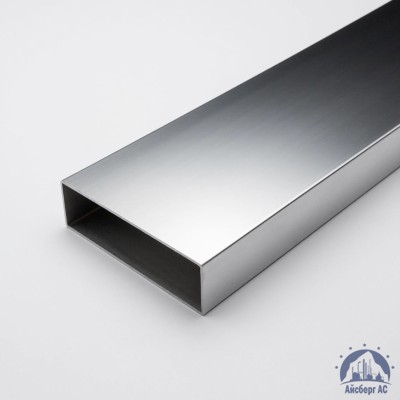 Труба нержавеющая прямоугольная 150х50х3 мм матовая AISI 304 DIN 2395 купить в Актобе