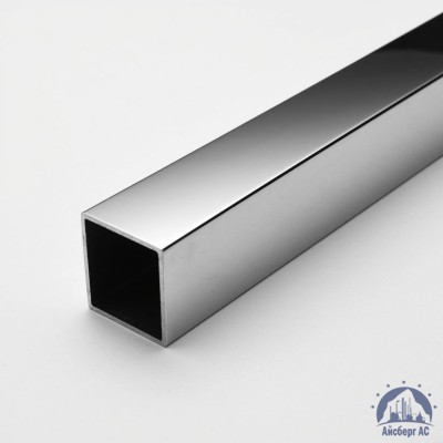 Труба нержавеющая квадратная 100х100х2 мм матовая AISI 304 DIN 2395 купить в Актобе