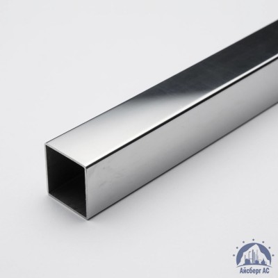 Труба нержавеющая квадратная 30х30х1,5 мм зеркальная AISI 304 DIN 2395 купить в Актобе