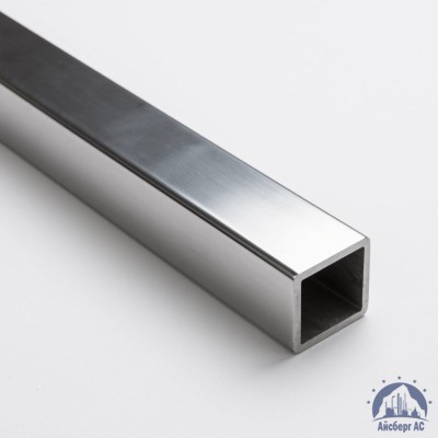 Труба нержавеющая квадратная 25х25х2 мм шлифованная AISI 304 DIN 2395 купить в Актобе