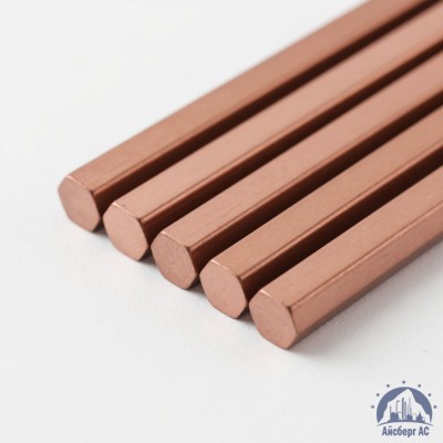 Шестигранник медный 10 мм М2 ГОСТ 1535-2016 купить в Актобе