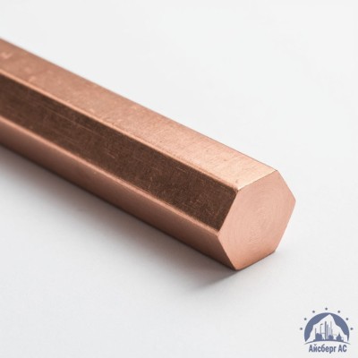 Шестигранник медный 100 мм М1 ГОСТ 1535-2016 купить в Актобе