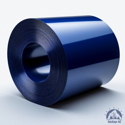 Рулон с полимерным покрытием 0,35х1250 мм RAL 5002 купить в Актобе