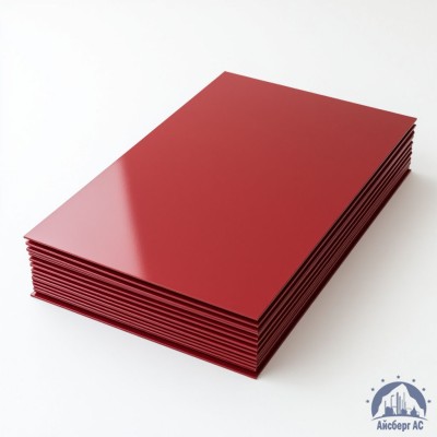 Лист с полимерным покрытием 0,3х1250х2500 мм RAL 3011 купить в Актобе