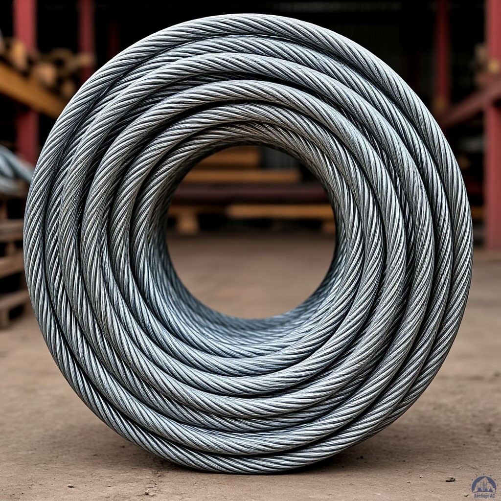 Канат оцинкованный 6,9 мм А4 ГОСТ 2688-80