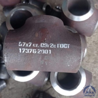 Тройник оцинкованный 57 мм ГОСТ 17376-2001 купить в Актобе