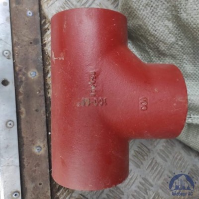 Тройник чугунный 100х100 мм купить в Актобе