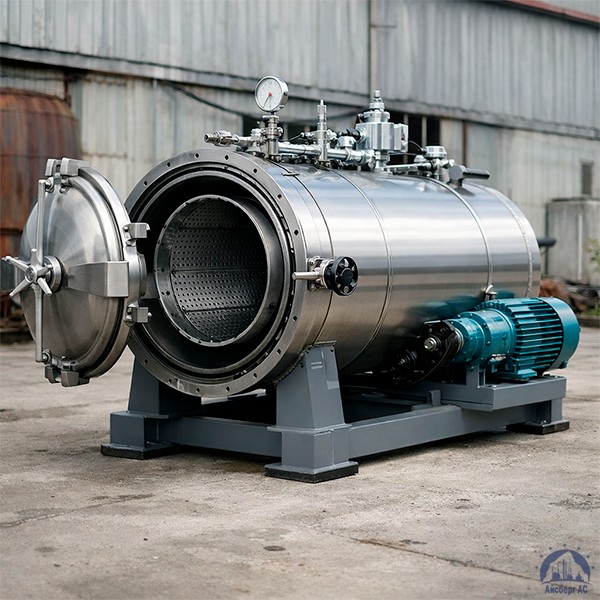 Автоклав ГВ 0,5 м3 горизонтально вращающийся