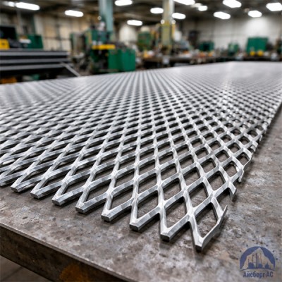 Алюминиевая декоративная просечно-вытяжная сетка 3.20х13.40х2.40 мм купить в Актобе