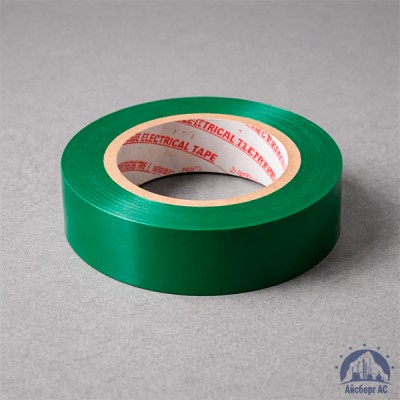 Лента изоляционная ПВХ (Полимерпак) 15 мм зеленая купить в Актобе