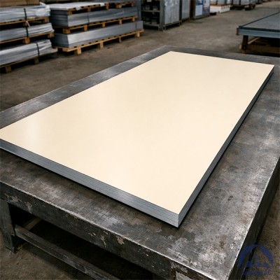 Лист с полимерным покрытием 0,35х1250х2500 мм RAL 1015 купить в Актобе