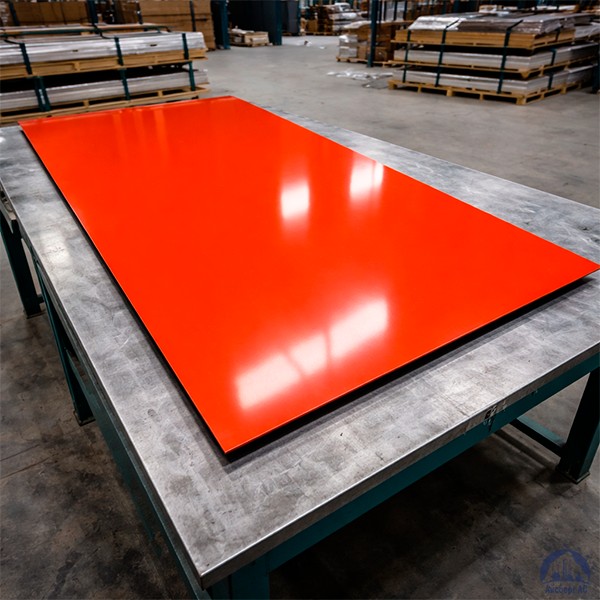 Лист с полимерным покрытием 0,35х1250х2500 мм RAL 2001